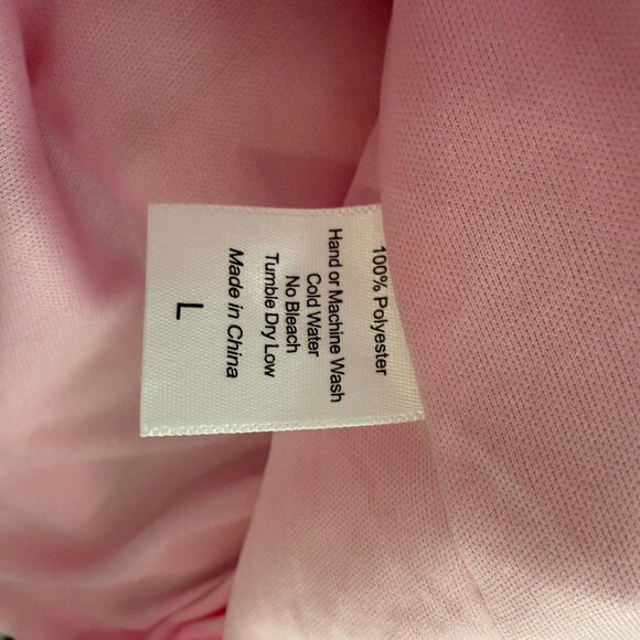 Lucy in the Sky Pink Sequin Mini Dress | Size L | Cowl Neck | Party Dress - Picture 4 of 4